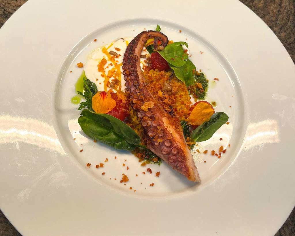 Pulpo mit Chorizo