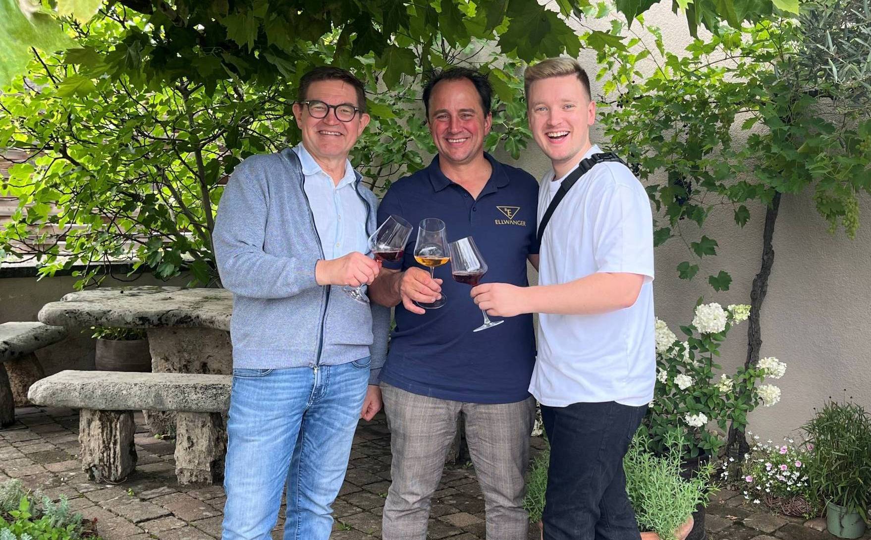 Weinfreundschaft mit Weingut B. Ellwanger