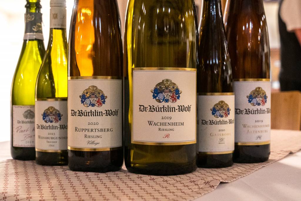 Die Weine des Abends