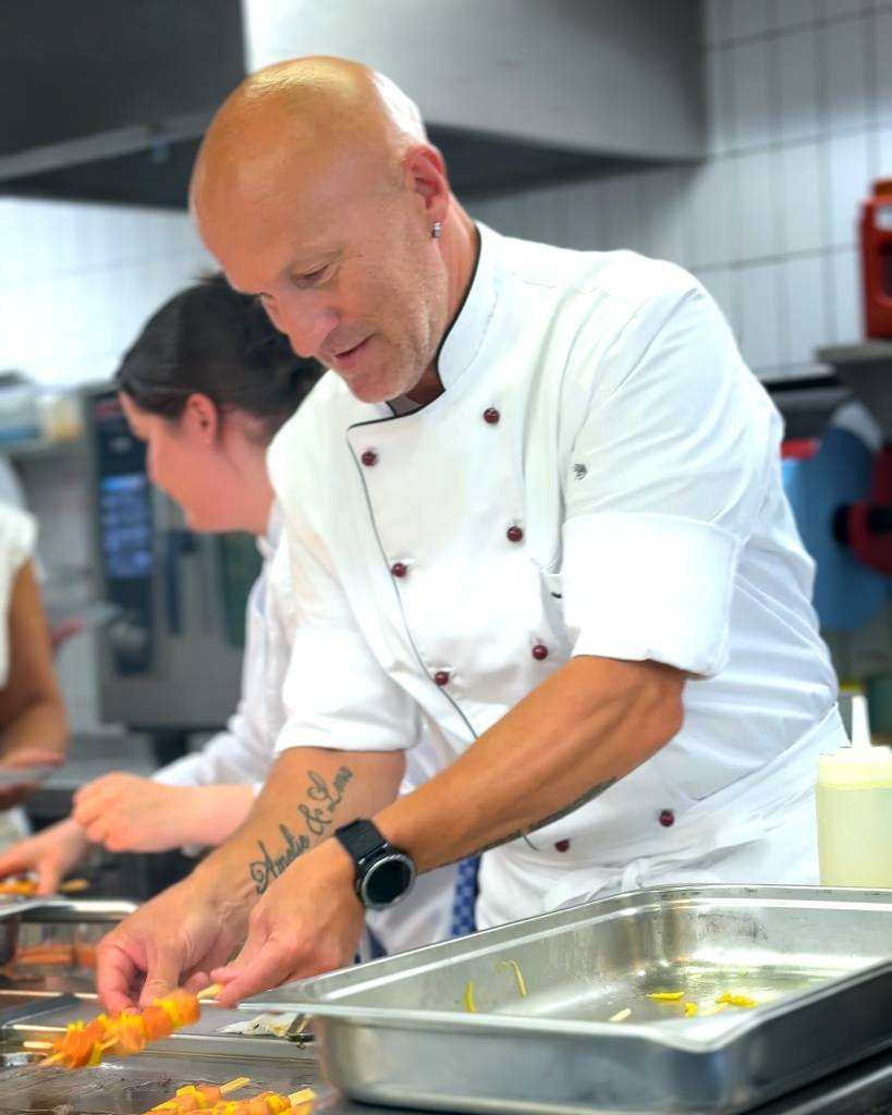 Küchenchef Matthias Nägele