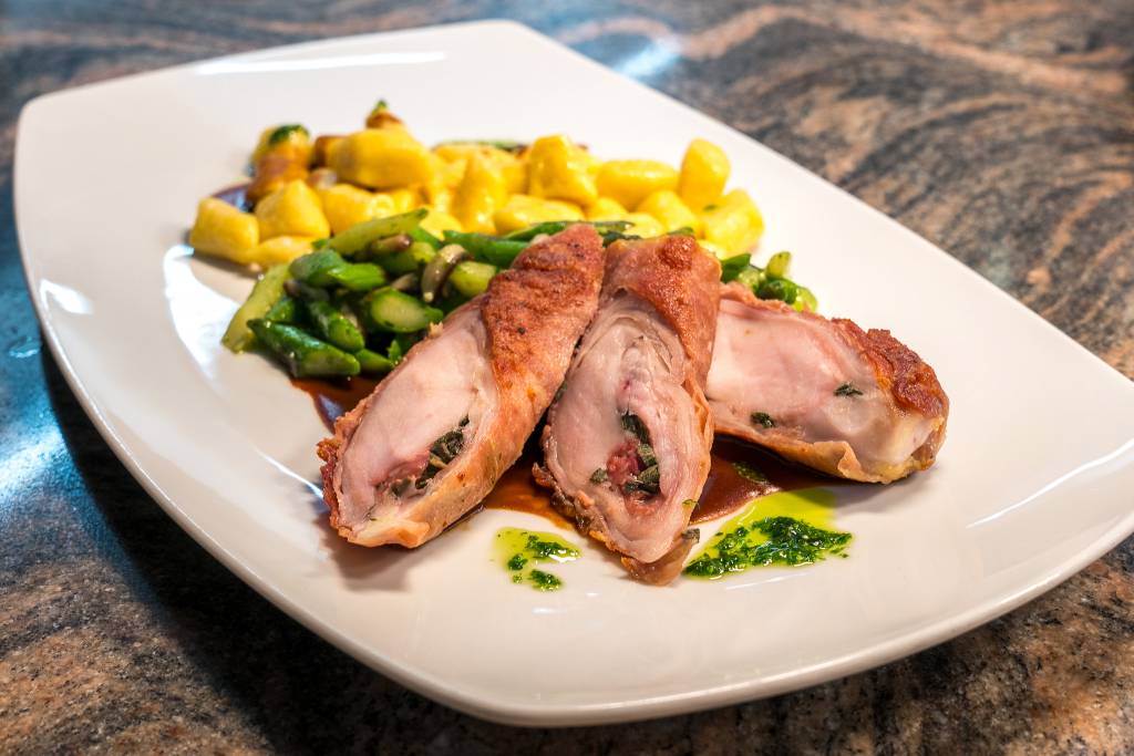 Saltimbocca vom Kaninchen